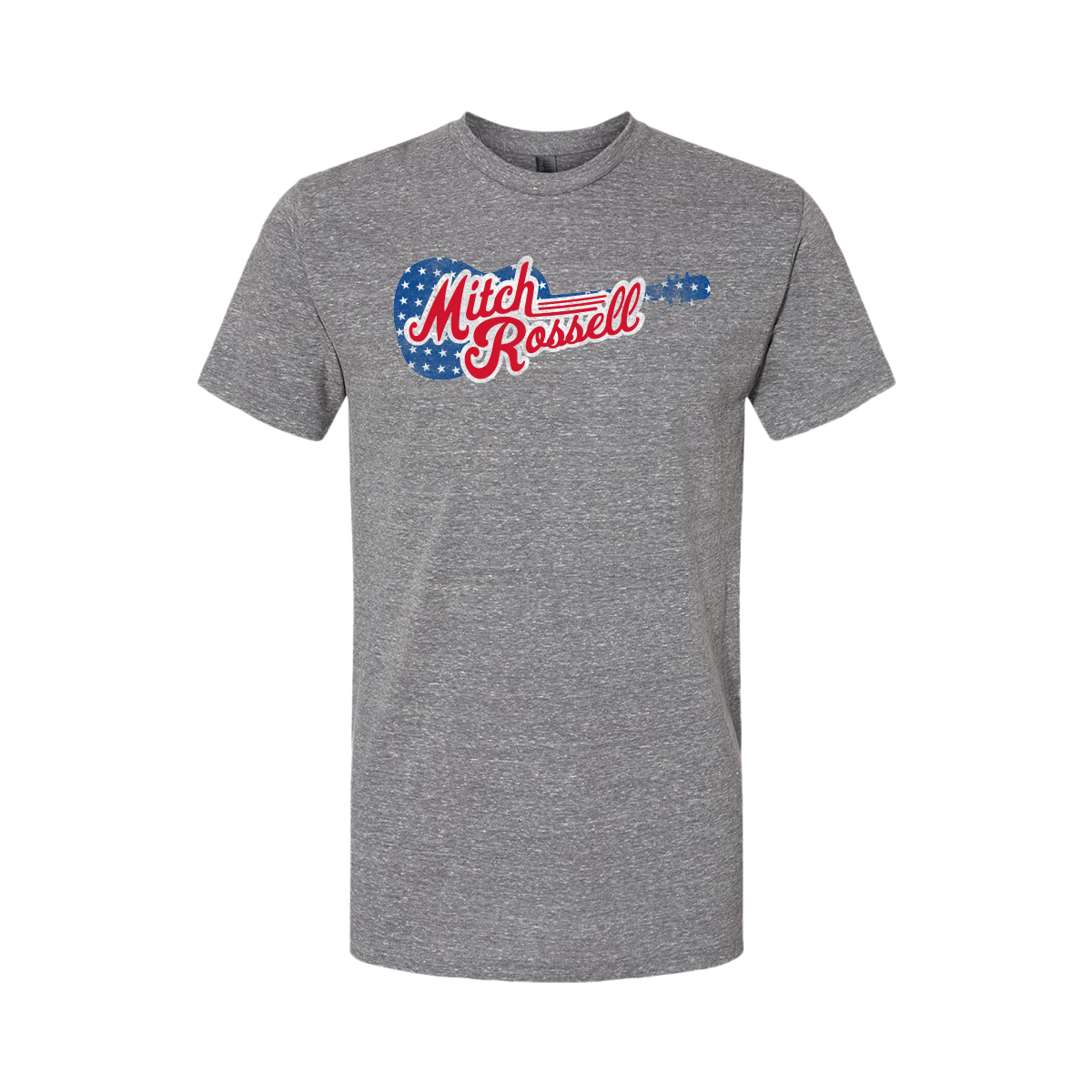Mitch Rossell, Patriotic Logo, Triblend Tee