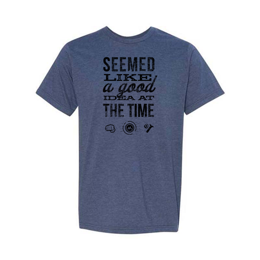 Mitch Rossell, Seemed Like Triblend Tee, Tri-Navy