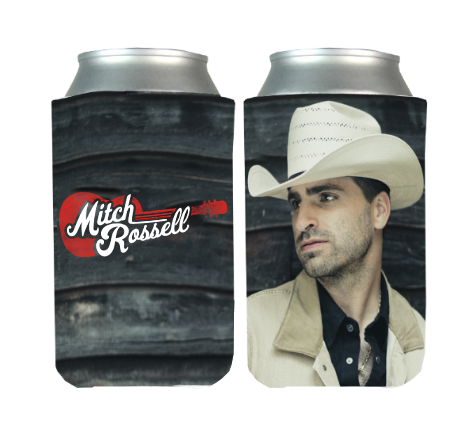 Mitch Rossell, Full Color Red Logo,  Beverage Cooler (Set of of 2)